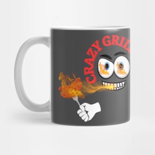 crazy grill Mug